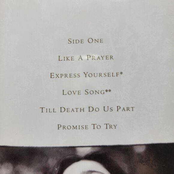 VINYL Madonna: Like A Prayer (reissue) - Limited Silver LP - NEW / SEALED - Picture 5 of 6